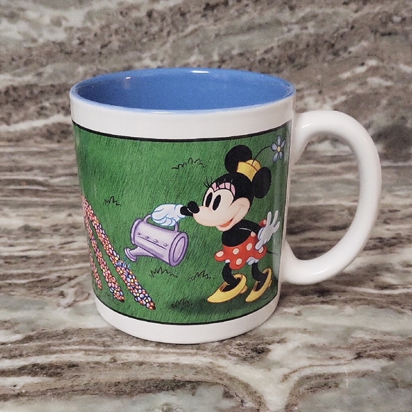 Disney Other - Disney Minnie Mouse Green and Blue Mug # 1 MOM
